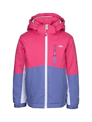 Trespass Kids Pink Lennox Ski Jacket - Image 1 of 2