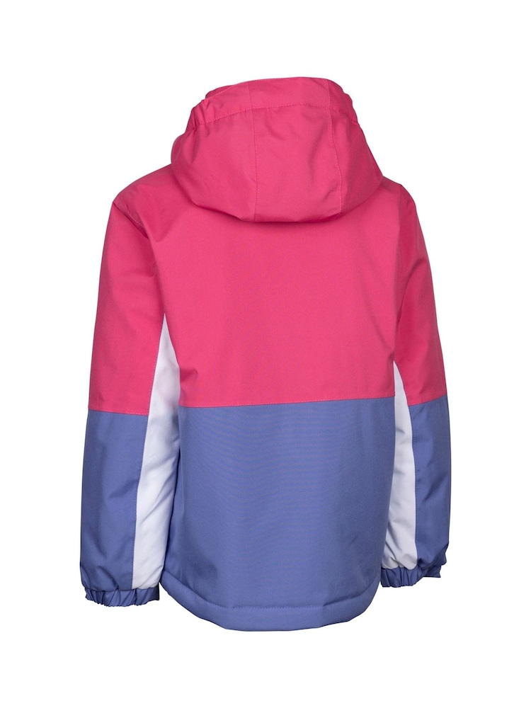 Trespass Kids Pink Lennox Ski Jacket - Image 2 of 2