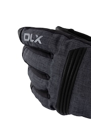 DLX Black Adult Sidney Black Gloves - Image 2 of 2