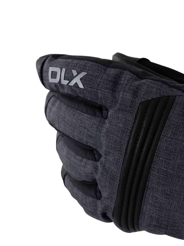 DLX Black Adult Sidney Black Gloves - Image 2 of 2 DLX Black Adult Sidney Black Gloves - Image 2 of 2