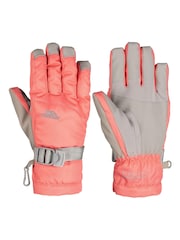 Trespass Unisex Kids Red Simms Gloves - Image 1 of 2