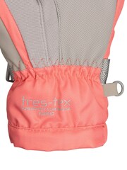 Trespass Unisex Kids Red Simms Gloves - Image 2 of 2