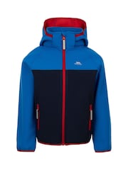 Trespass Unisex Blue Hanbury Softshell Jacket - Imagen 1 de 2