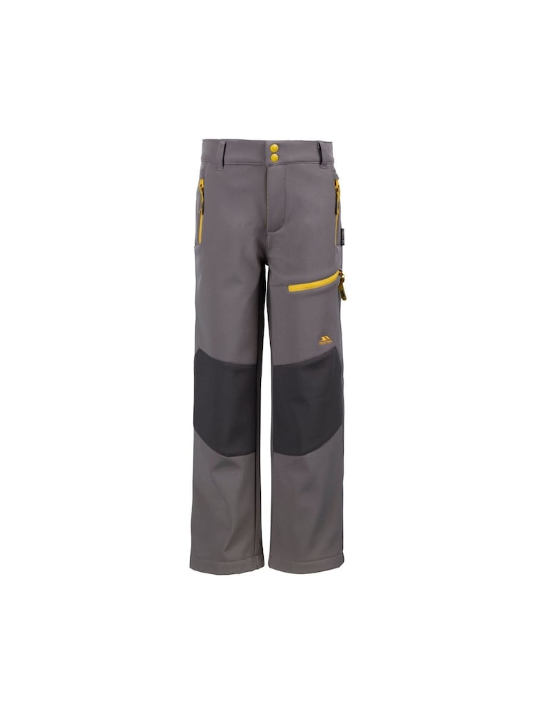 Trespass Kids Unisex Grey Hurry Trousers - Imagen 1 de 2