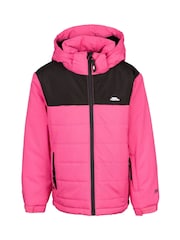 Trespass Kids Pink Halston Ski Jacket - Image 1 of 2