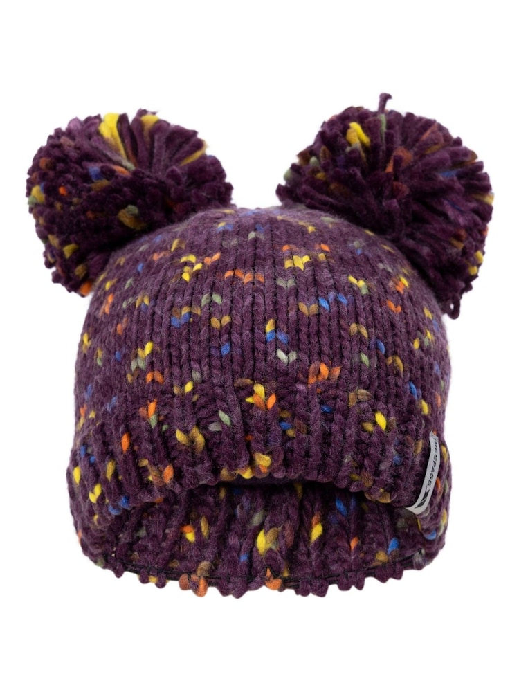 Trespass Unisex Kids Purple Ted Hat - Image 1 of 3