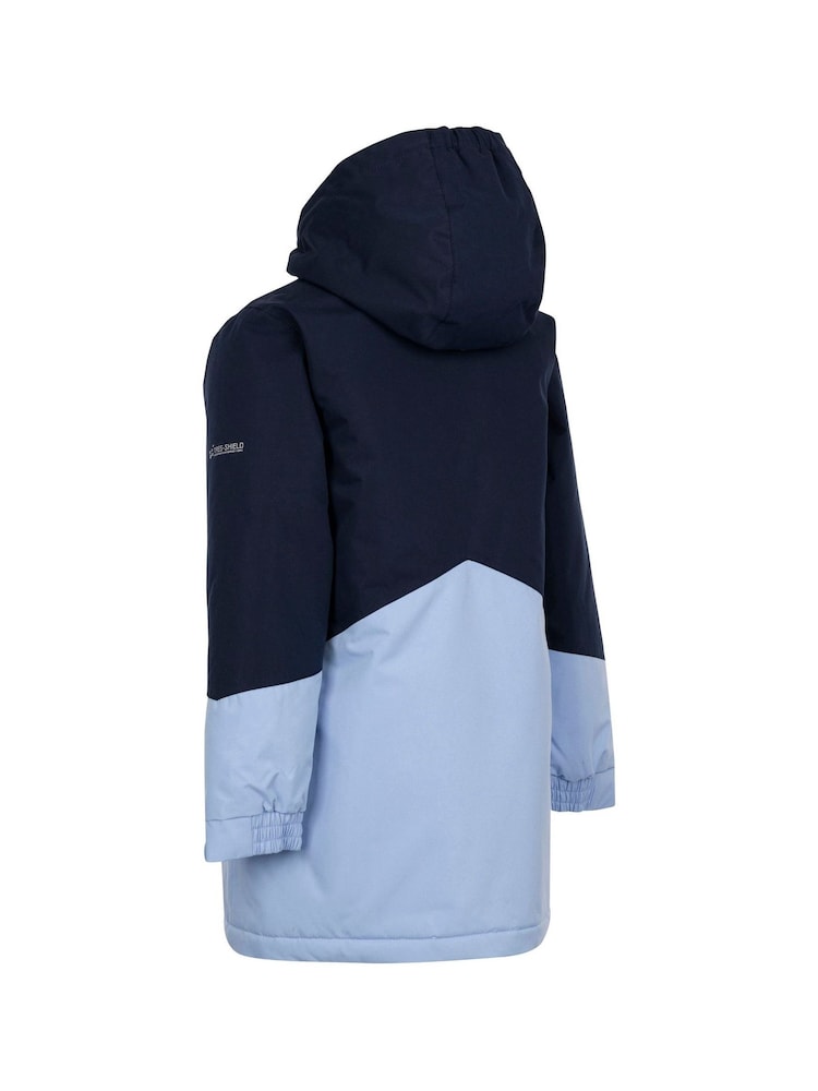 Trespass Unisex Kids Oleta Rainwear Jacket - Image 2 of 2 Trespass Unisex Kids Oleta Rainwear Jacket - Image 2 of 2