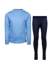 Trespass Kids Yellow Alec Base Layer Set - Image 1 of 2