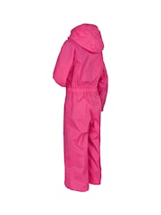 Trespass Babies Pink Button Snowsuits - Image 2 of 2