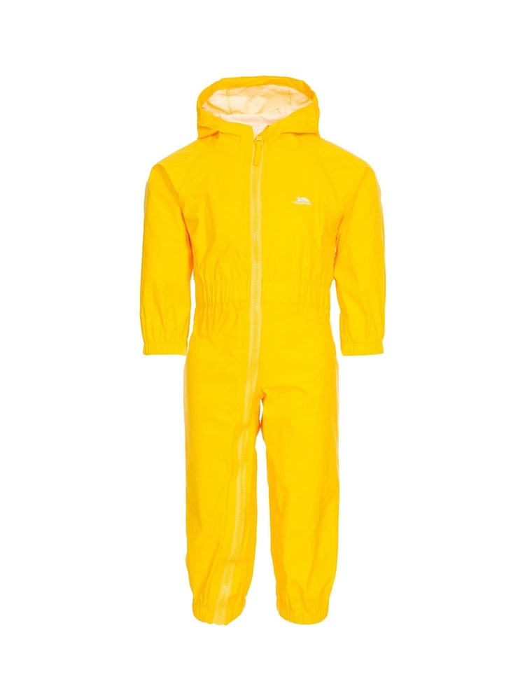 Trespass Babies Yellow Button Puddlesuit - Image 1 of 2