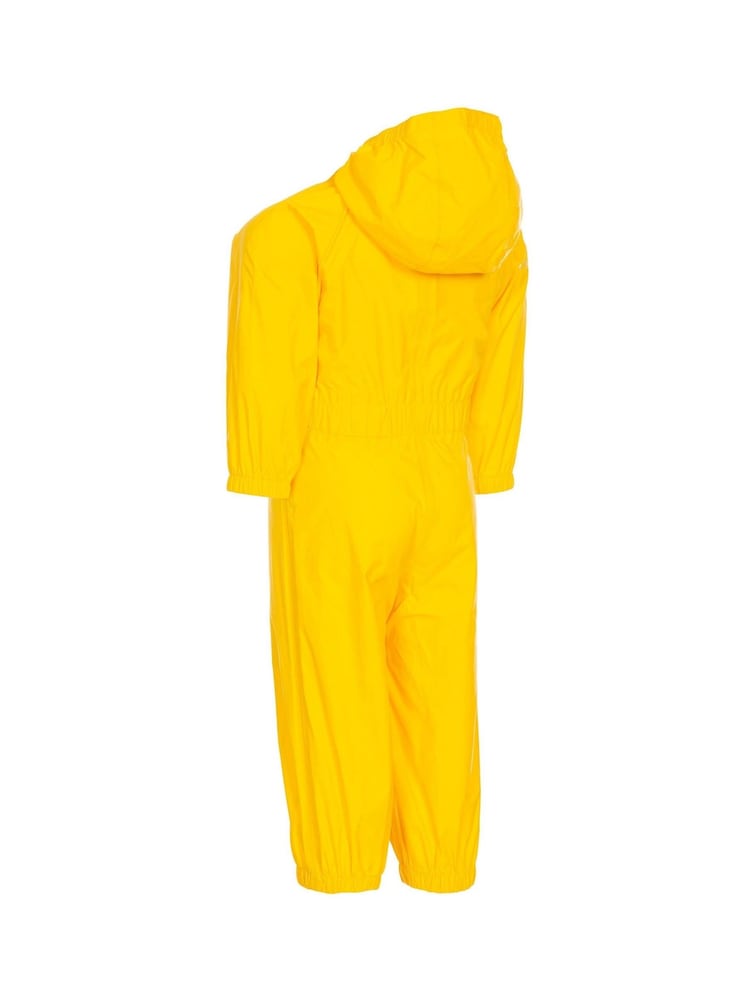 Trespass Babies Yellow Button Puddlesuit - Image 2 of 2