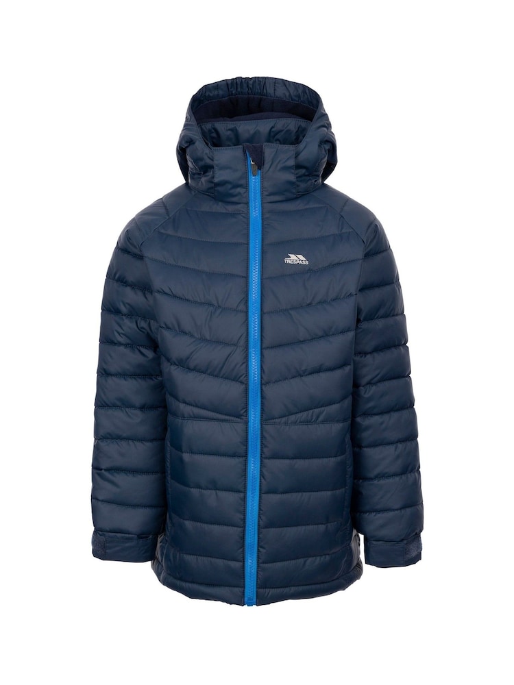 Trespass Unisex Kids Blue Eelow Casual Jacket - Image 1 of 2