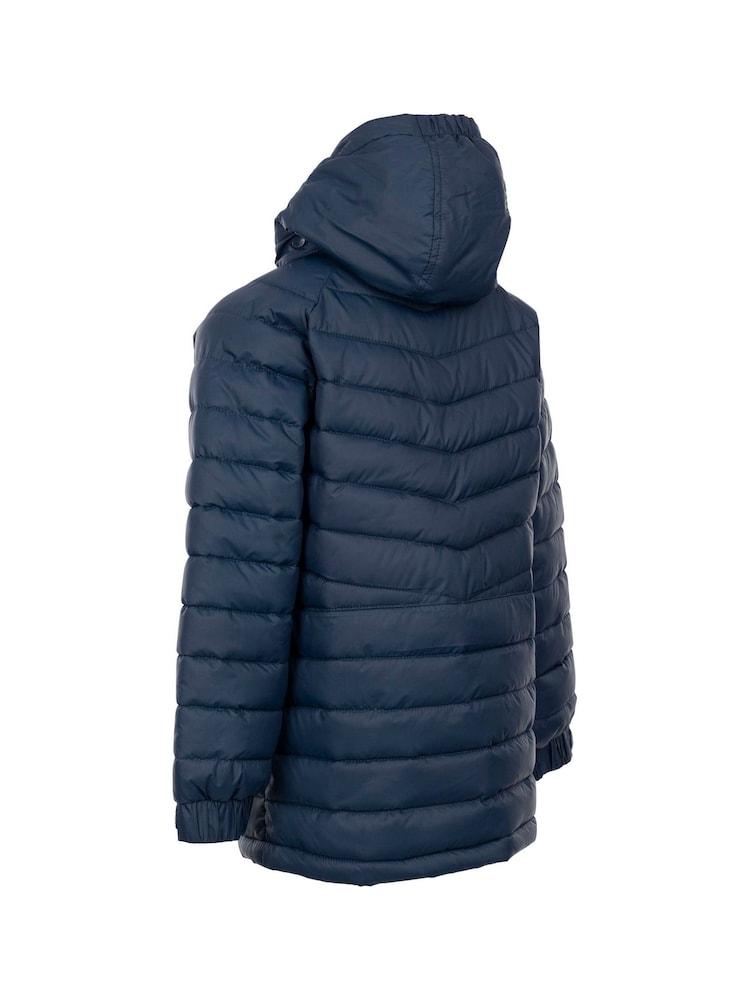 Trespass Unisex Kids Blue Eelow Casual Jacket - Image 2 of 2