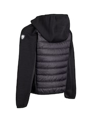 Trespass Unisex Kids Roadie Hybrid Black Hoodies - Image 2 of 2