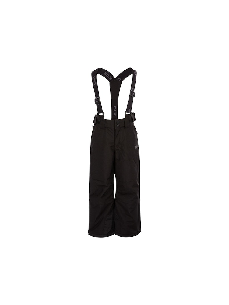 DLX Black Kids Benito Black Ski Trousers - Image 1 of 2 DLX Black Kids Benito Black Ski Trousers - Image 1 of 2