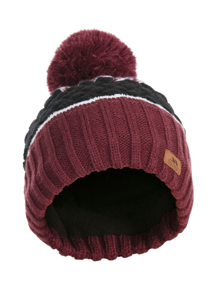 Trespass Kids Red Axel Hat - Image 2 of 2