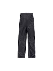 Trespass Unisex Kids Qikpac Packaway Black Trousers - Imagen 1 de 2