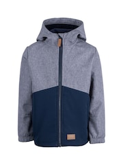 Trespass Unisex Blue Cheerfully Softshell Jacket - Image 1 of 2