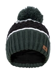 Trespass Kids Green Axel Hat - Image 2 of 2
