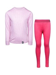 Trespass Kids Red Alec Base Layer Set - Image 1 of 2