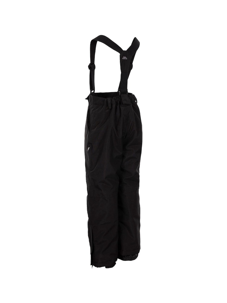Trespass Kids Rumi Ski Black Trousers - Image 2 of 2