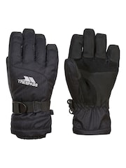 Trespass Unisex Kids Simms Black Gloves - Image 1 of 1