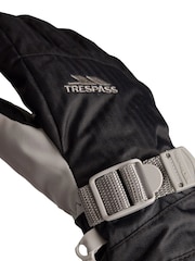 أسود ـ قفازات Simms للأطفال من الجنسين من Trespass - صورة 4 من 7