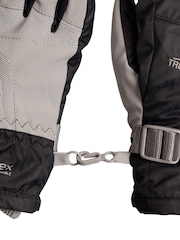 أسود ـ قفازات Simms للأطفال من الجنسين من Trespass - صورة 7 من 7