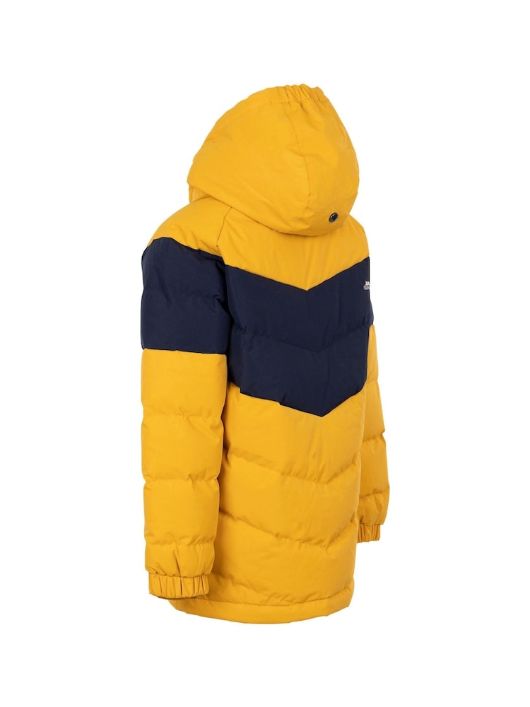 Trespass Unisex Kids Yellow Aldery Casual Jacket - Image 2 of 2