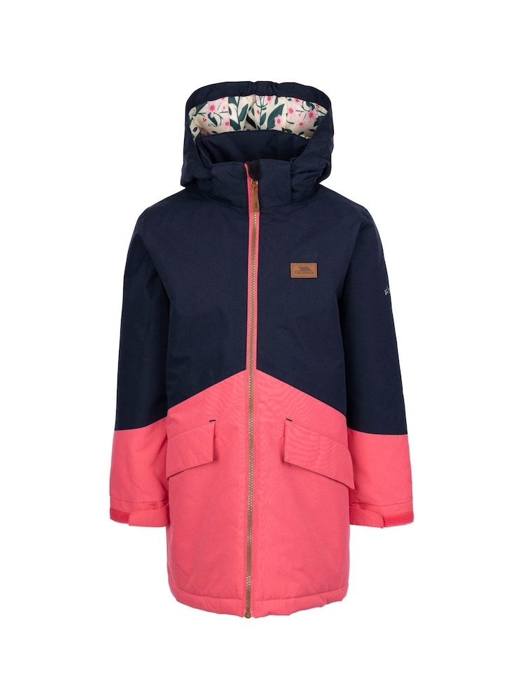 Trespass Unisex Kids Red Oleta Rainwear Jacket - Image 1 of 2 Trespass Unisex Kids Red Oleta Rainwear Jacket - Image 1 of 2