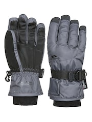Trespass Kids Grey Winter Ergon II Gloves - Image 1 of 1