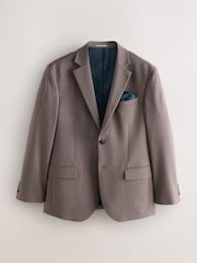 Light Brown Regular Fit Motionflex Stretch Suit Jacket - Image 1 of 8