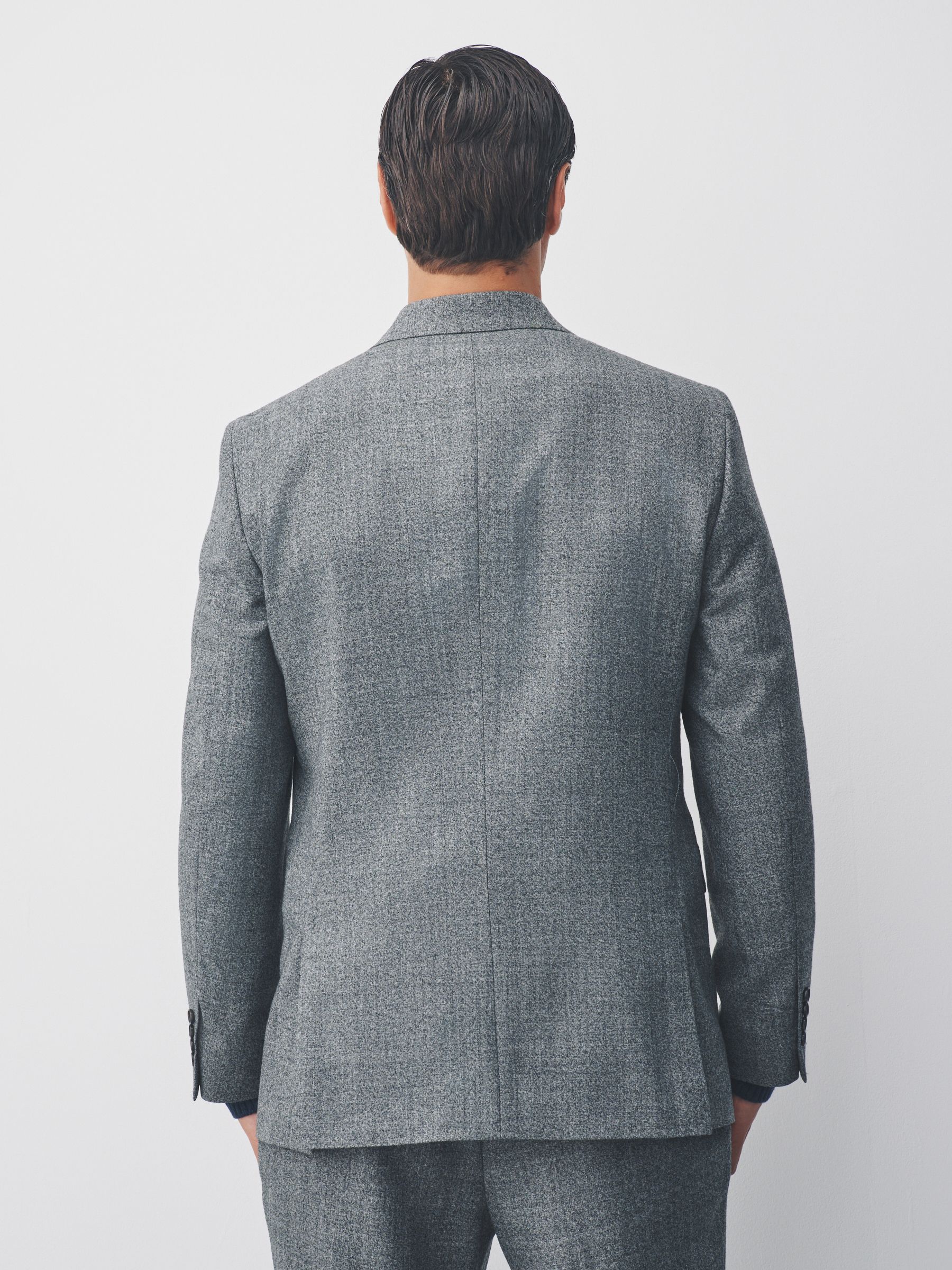 Buy Grey Tailored Fit Merino Wool Blend Suit Jacket from Next USA