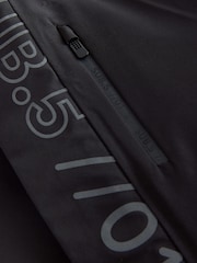 Black/Grey Waterproof Parka Coat (3-17yrs) - Image 13 of 14