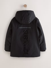 Schwarz/Grau - Waterproof Parka Coat (3-17yrs) - Bild 3 von 7