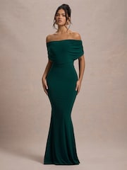 Club L London Боуден Bardot платье макси - Image 1 of 6