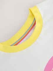 Little Bird by Jools Oliver White Oversized Short Sleeve T-Shirt - Image 3 of 5