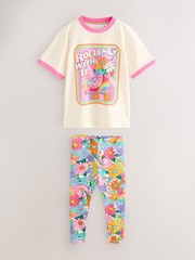 Little Bird by Jools Oliver Rainbow T-Shirt and Leggings Set - صورة 1 من 5