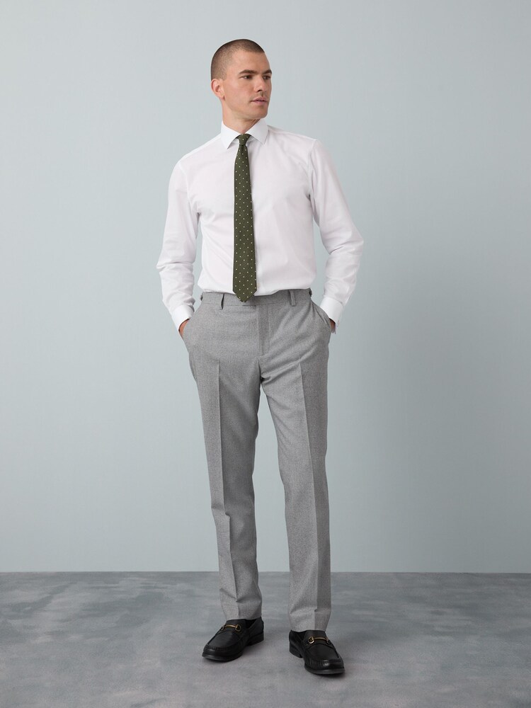 White/Green Dot - Camisa y corbata de vestir - Imagen 2 de 6 White/Green Dot - Camisa y corbata de vestir - Imagen 2 de 6