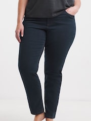 Simply Be Blue 24/7 Boyfriend Jeans - Image 1 of 4
