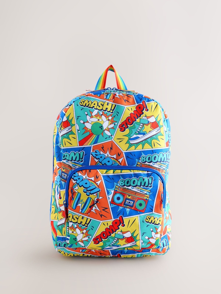 Little Bird by Jools Oliver Back To School Rainbow Comic Backpack - Imagen 1 de 5 Little Bird by Jools Oliver Back To School Rainbow Comic Backpack - Imagen 1 de 5