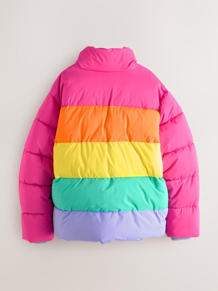 Little Bird by Jools Oliver Multi Adult Pastel Shower Resistant Padded Coat - Image 2 of 5