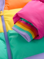 Little Bird by Jools Oliver Multi Adult Pastel Shower Resistant Padded Coat - Image 5 of 5