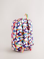 Little Bird by Jools Oliver Multi Back To School Rainbow Cloud Backpack - Image 2 of 5