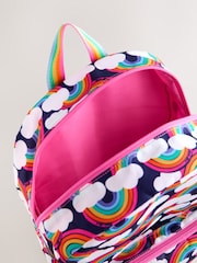 Little Bird by Jools Oliver Multi Back To School Rainbow Cloud Backpack - Image 3 of 5