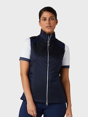 Callaway Apparel Blue Chev Primaloft Vest - Image 1 of 4
