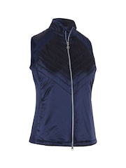 Callaway Apparel Blue Chev Primaloft Vest - Image 3 of 4