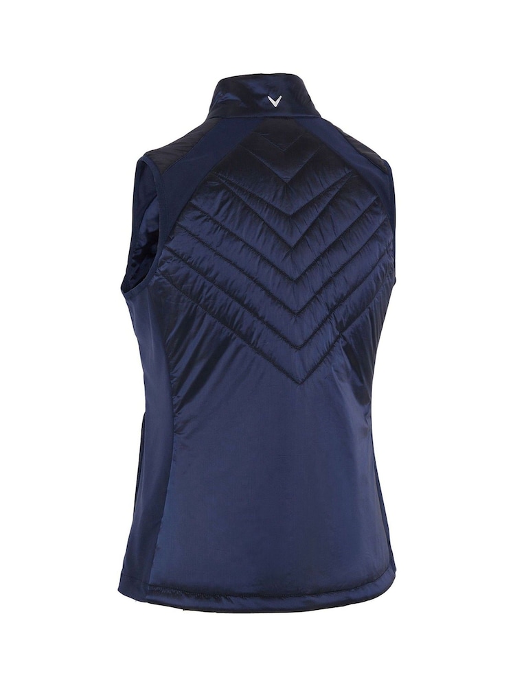 Callaway Apparel Blue Chev Primaloft Vest - Image 4 of 4