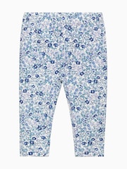Trotters London Blue Little Liberty Print Betsy Leggings - Image 1 of 3