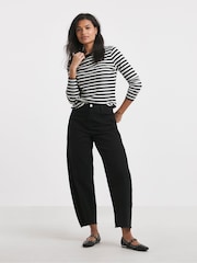 Simply Be Seam Detail Barrel Leg Jeans - Bild 1 von 4